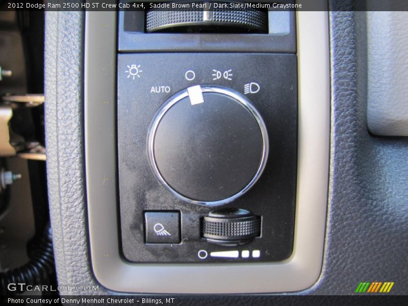 Controls of 2012 Ram 2500 HD ST Crew Cab 4x4