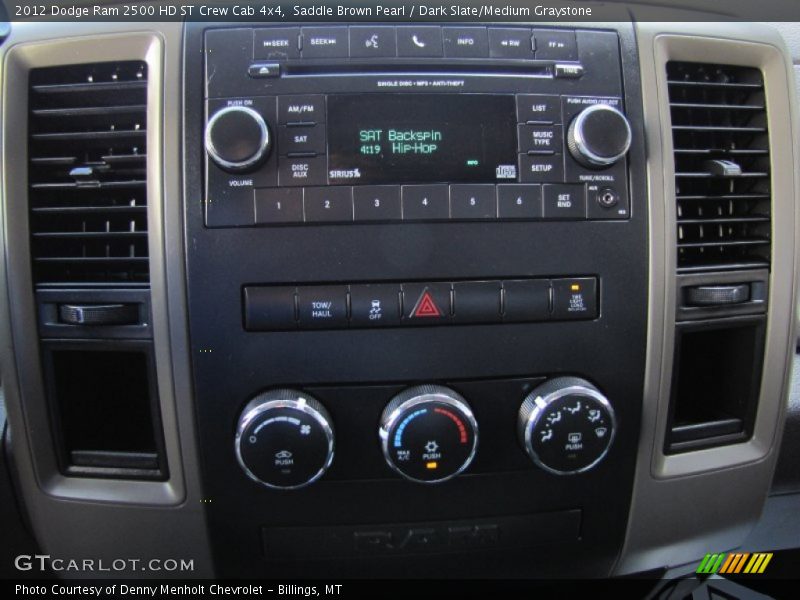 Saddle Brown Pearl / Dark Slate/Medium Graystone 2012 Dodge Ram 2500 HD ST Crew Cab 4x4