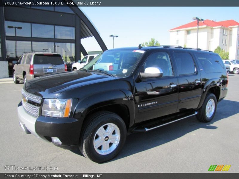 Black / Ebony 2008 Chevrolet Suburban 1500 LT 4x4