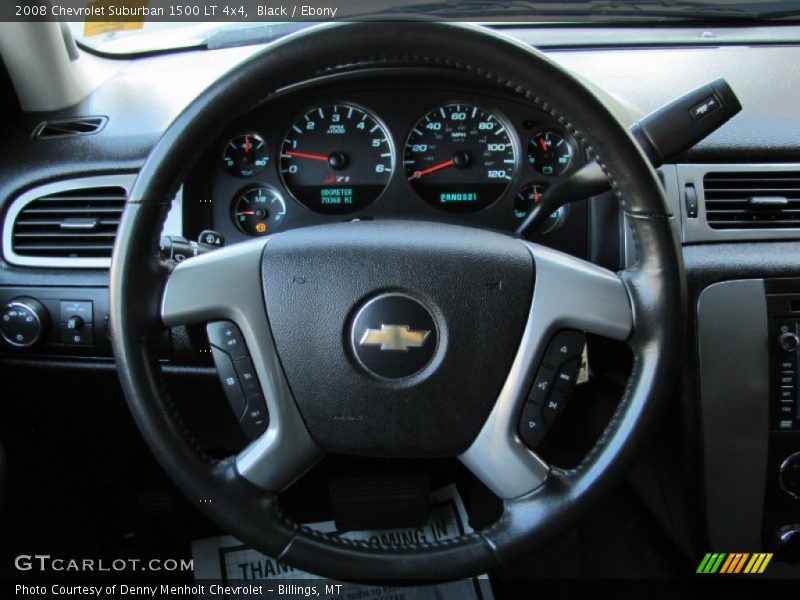 Black / Ebony 2008 Chevrolet Suburban 1500 LT 4x4