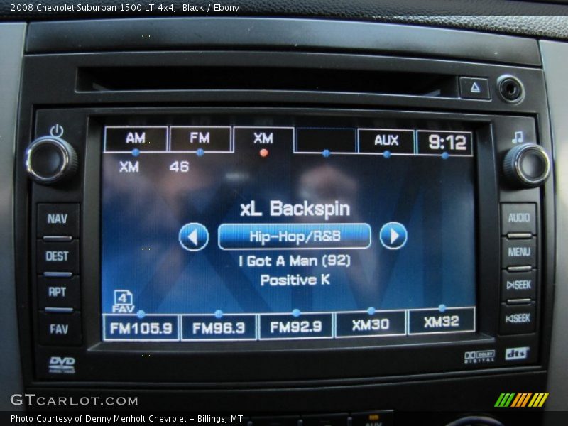 Black / Ebony 2008 Chevrolet Suburban 1500 LT 4x4