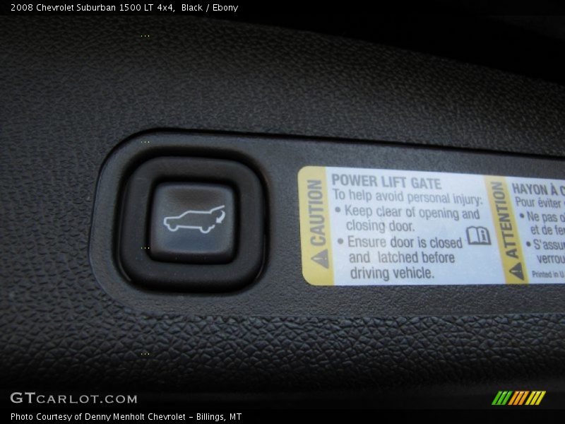 Black / Ebony 2008 Chevrolet Suburban 1500 LT 4x4