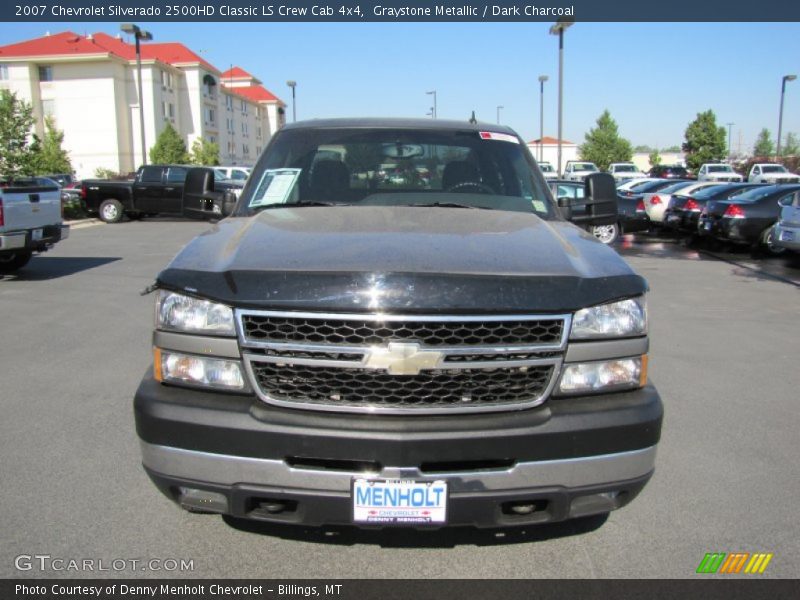 Graystone Metallic / Dark Charcoal 2007 Chevrolet Silverado 2500HD Classic LS Crew Cab 4x4