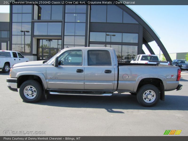 Graystone Metallic / Dark Charcoal 2007 Chevrolet Silverado 2500HD Classic LS Crew Cab 4x4