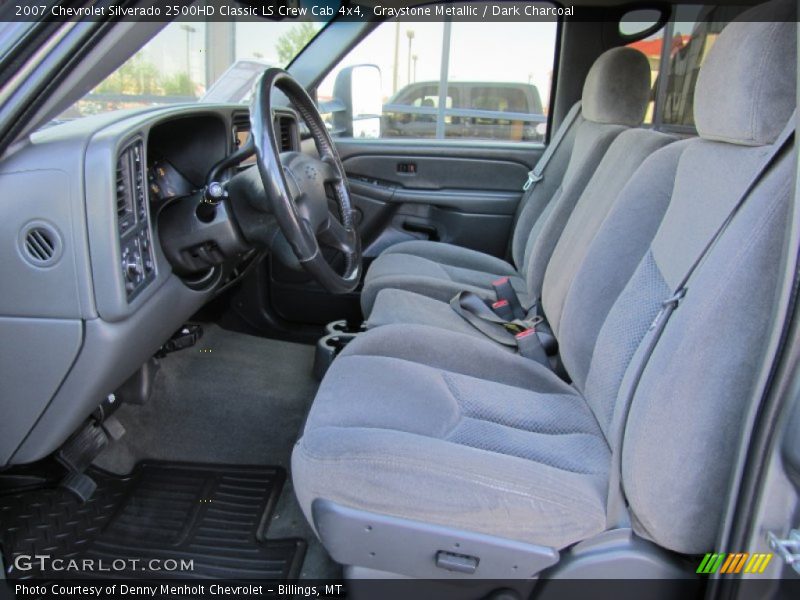 Graystone Metallic / Dark Charcoal 2007 Chevrolet Silverado 2500HD Classic LS Crew Cab 4x4