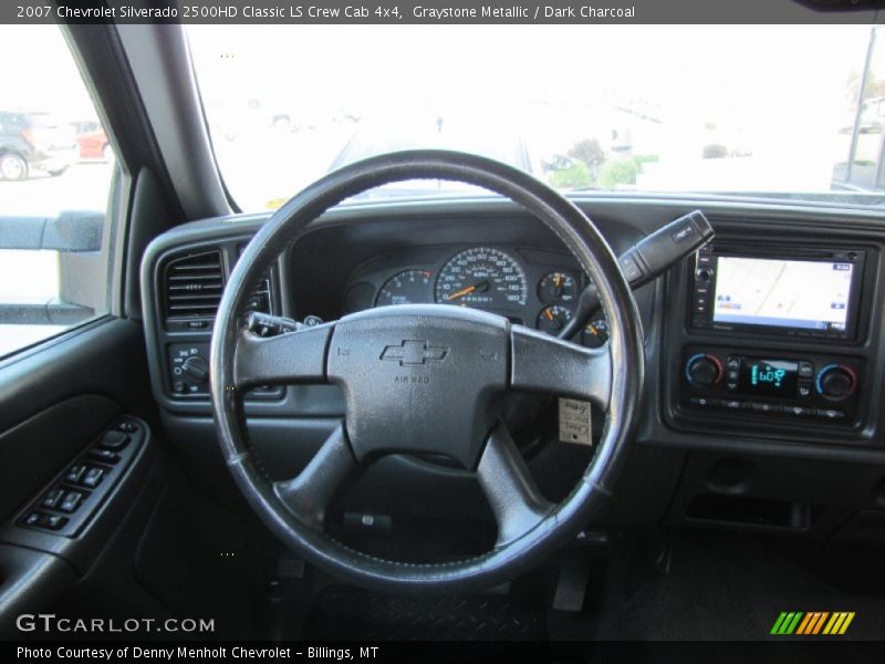 Graystone Metallic / Dark Charcoal 2007 Chevrolet Silverado 2500HD Classic LS Crew Cab 4x4