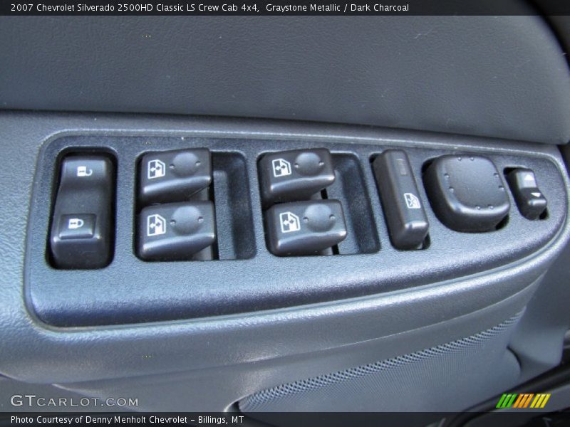 Graystone Metallic / Dark Charcoal 2007 Chevrolet Silverado 2500HD Classic LS Crew Cab 4x4