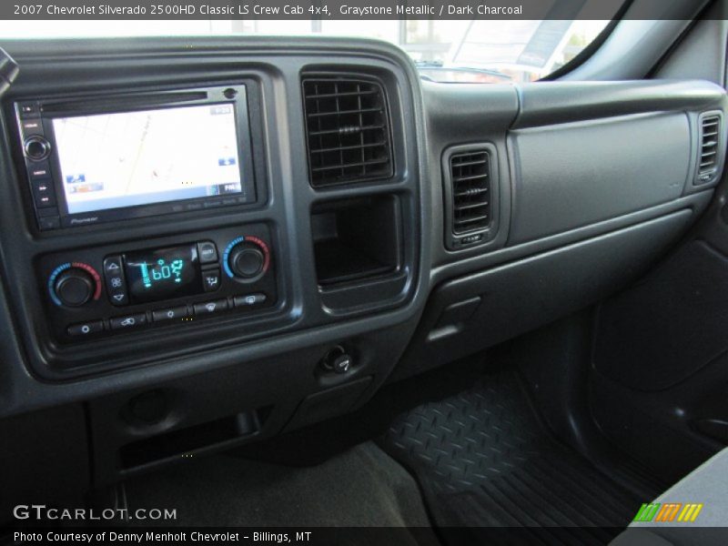 Graystone Metallic / Dark Charcoal 2007 Chevrolet Silverado 2500HD Classic LS Crew Cab 4x4