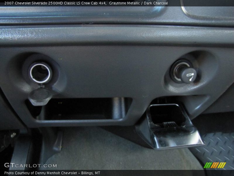 Graystone Metallic / Dark Charcoal 2007 Chevrolet Silverado 2500HD Classic LS Crew Cab 4x4