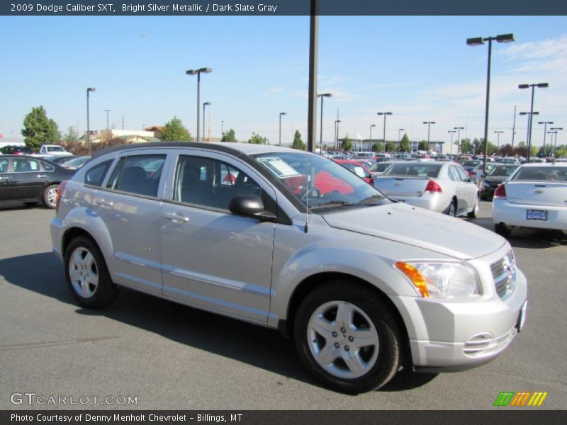 Bright Silver Metallic / Dark Slate Gray 2009 Dodge Caliber SXT
