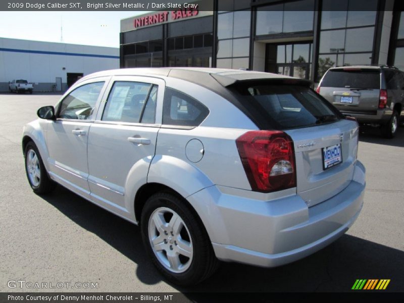 Bright Silver Metallic / Dark Slate Gray 2009 Dodge Caliber SXT