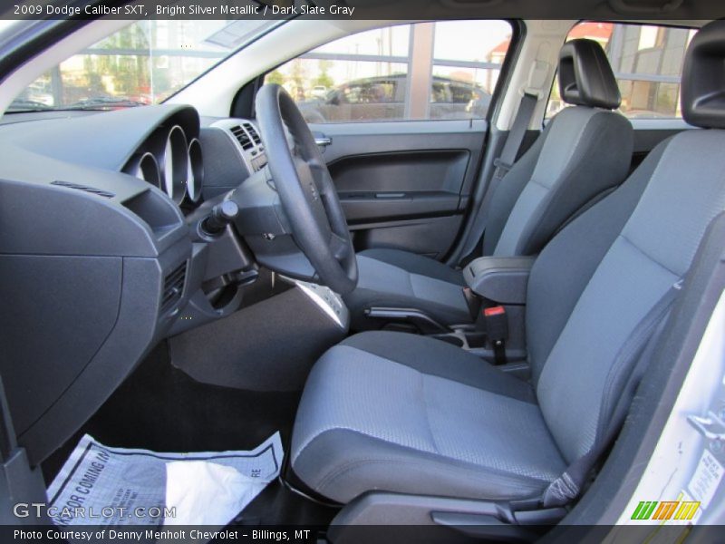 Bright Silver Metallic / Dark Slate Gray 2009 Dodge Caliber SXT