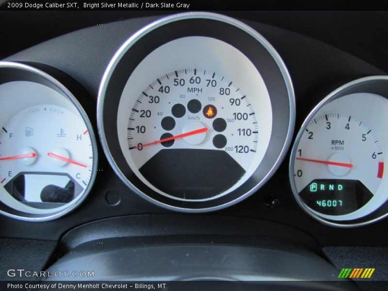Bright Silver Metallic / Dark Slate Gray 2009 Dodge Caliber SXT