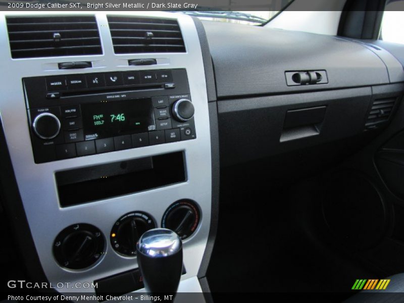 Bright Silver Metallic / Dark Slate Gray 2009 Dodge Caliber SXT