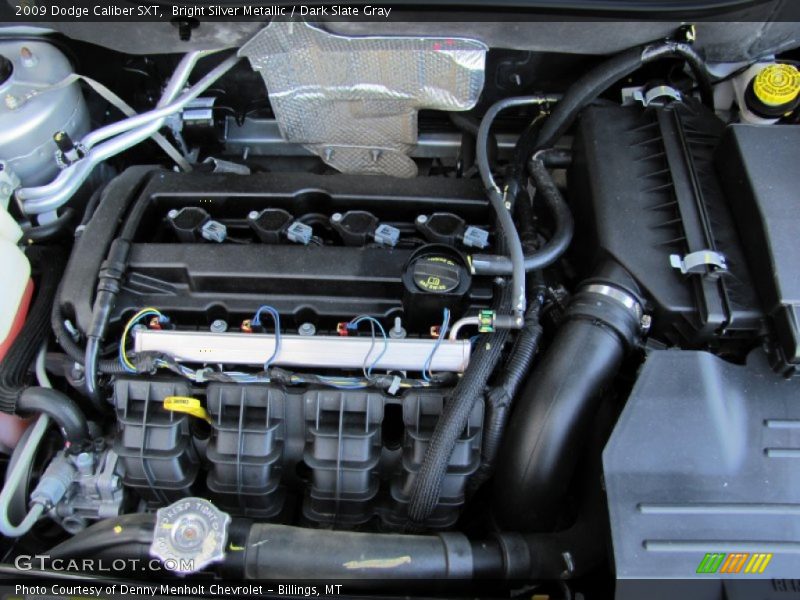 Bright Silver Metallic / Dark Slate Gray 2009 Dodge Caliber SXT