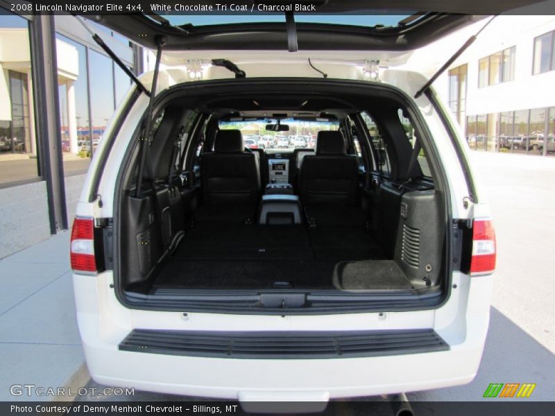 White Chocolate Tri Coat / Charcoal Black 2008 Lincoln Navigator Elite 4x4