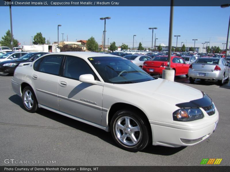 Cappuccino Frost Metallic / Medium Gray 2004 Chevrolet Impala LS