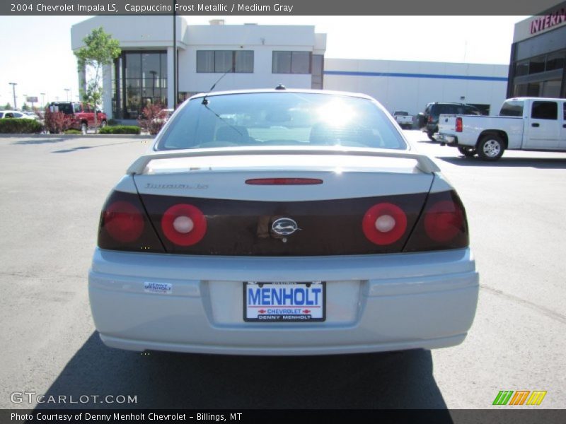 Cappuccino Frost Metallic / Medium Gray 2004 Chevrolet Impala LS