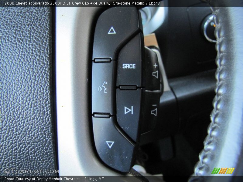 Graystone Metallic / Ebony 2008 Chevrolet Silverado 3500HD LT Crew Cab 4x4 Dually