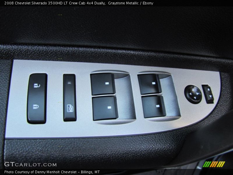 Graystone Metallic / Ebony 2008 Chevrolet Silverado 3500HD LT Crew Cab 4x4 Dually