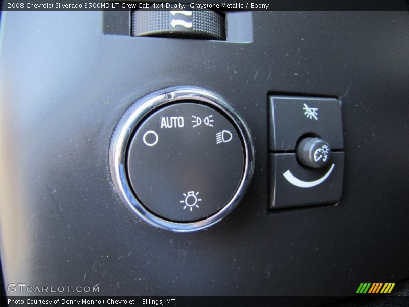 Graystone Metallic / Ebony 2008 Chevrolet Silverado 3500HD LT Crew Cab 4x4 Dually