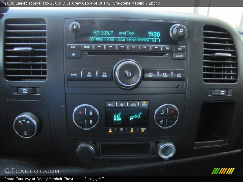 Graystone Metallic / Ebony 2008 Chevrolet Silverado 3500HD LT Crew Cab 4x4 Dually