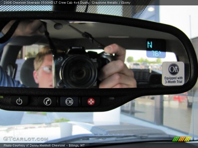 Graystone Metallic / Ebony 2008 Chevrolet Silverado 3500HD LT Crew Cab 4x4 Dually