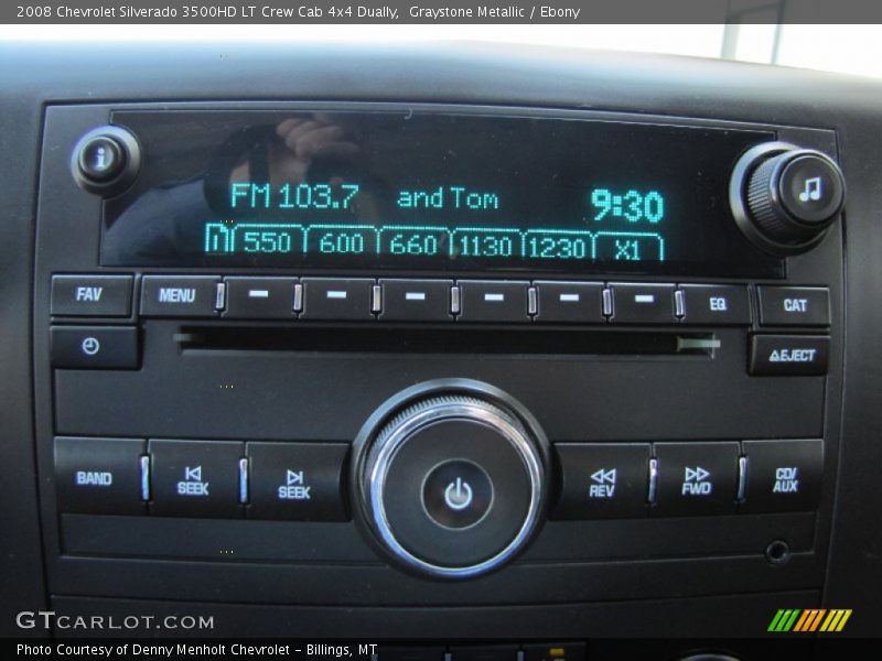 Graystone Metallic / Ebony 2008 Chevrolet Silverado 3500HD LT Crew Cab 4x4 Dually