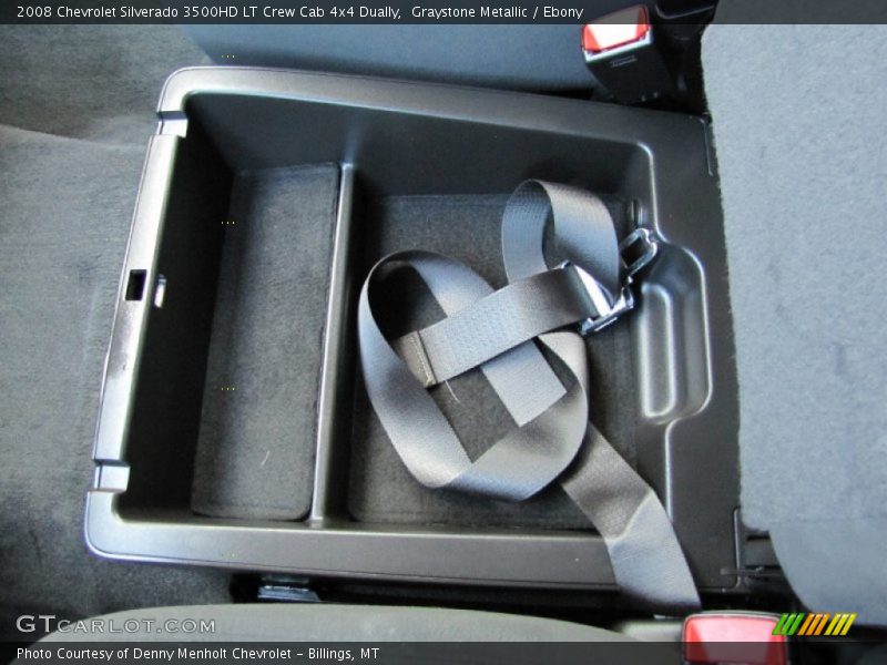 Graystone Metallic / Ebony 2008 Chevrolet Silverado 3500HD LT Crew Cab 4x4 Dually