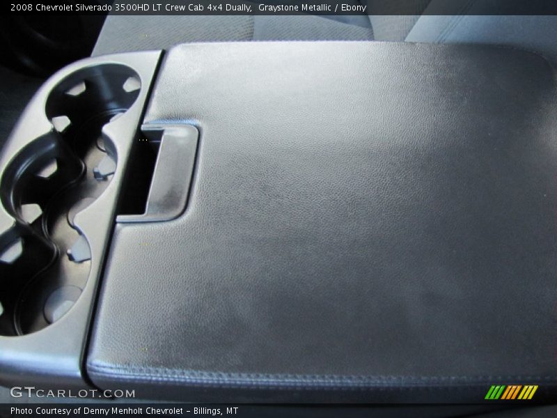 Graystone Metallic / Ebony 2008 Chevrolet Silverado 3500HD LT Crew Cab 4x4 Dually
