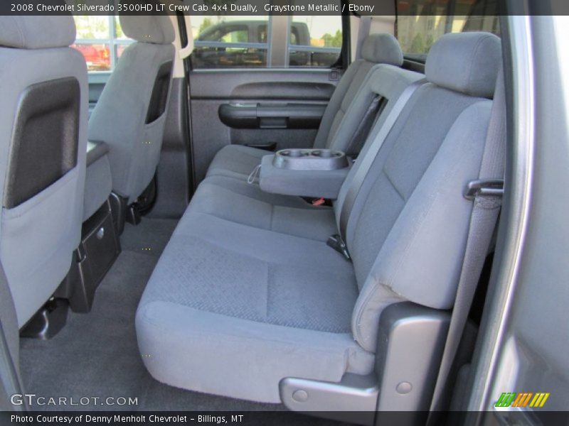 Graystone Metallic / Ebony 2008 Chevrolet Silverado 3500HD LT Crew Cab 4x4 Dually