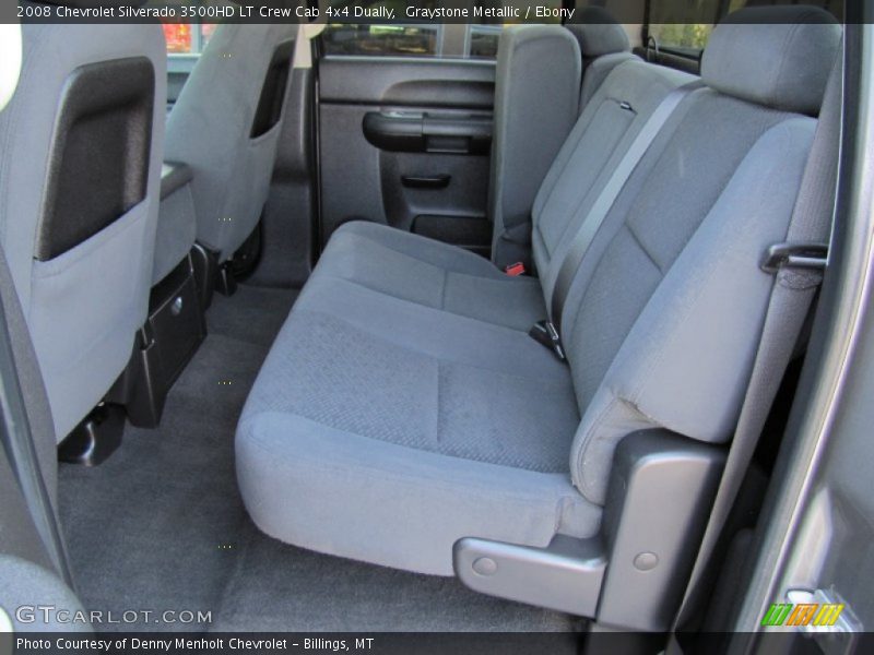 Graystone Metallic / Ebony 2008 Chevrolet Silverado 3500HD LT Crew Cab 4x4 Dually