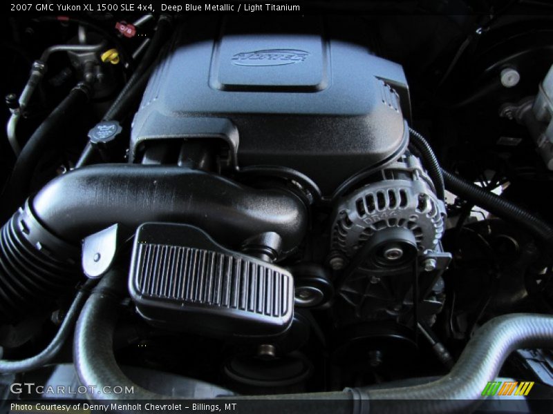 Deep Blue Metallic / Light Titanium 2007 GMC Yukon XL 1500 SLE 4x4