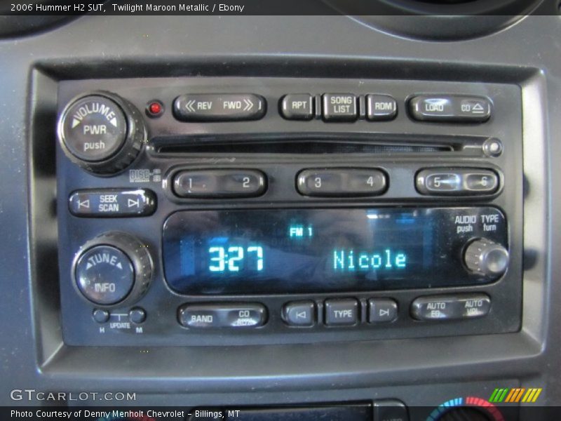 Audio System of 2006 H2 SUT