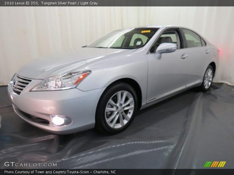Tungsten Silver Pearl / Light Gray 2010 Lexus ES 350
