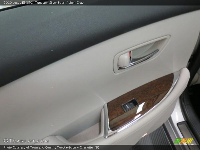 Tungsten Silver Pearl / Light Gray 2010 Lexus ES 350