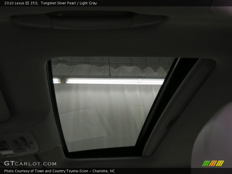 Tungsten Silver Pearl / Light Gray 2010 Lexus ES 350