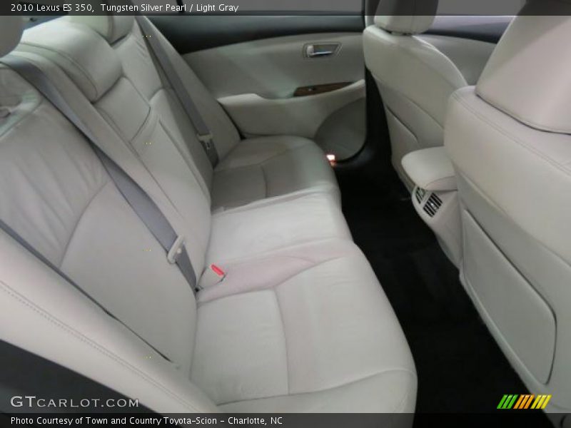 Tungsten Silver Pearl / Light Gray 2010 Lexus ES 350