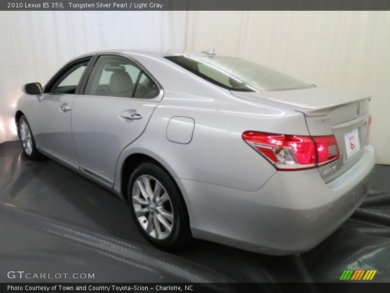 Tungsten Silver Pearl / Light Gray 2010 Lexus ES 350