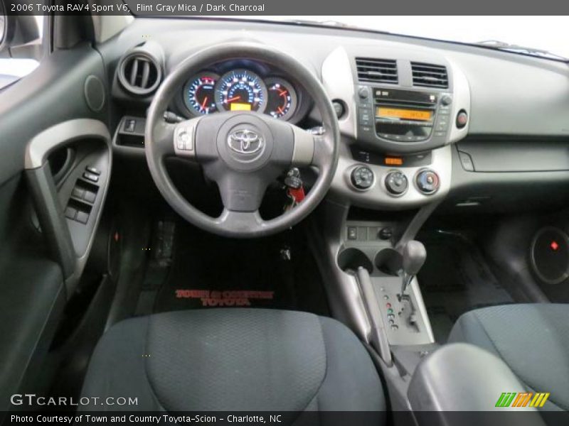 Flint Gray Mica / Dark Charcoal 2006 Toyota RAV4 Sport V6