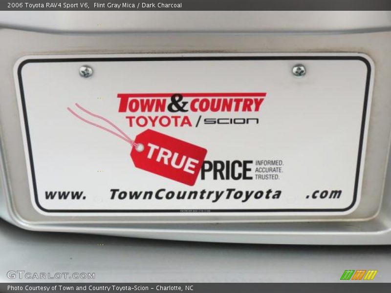 Flint Gray Mica / Dark Charcoal 2006 Toyota RAV4 Sport V6