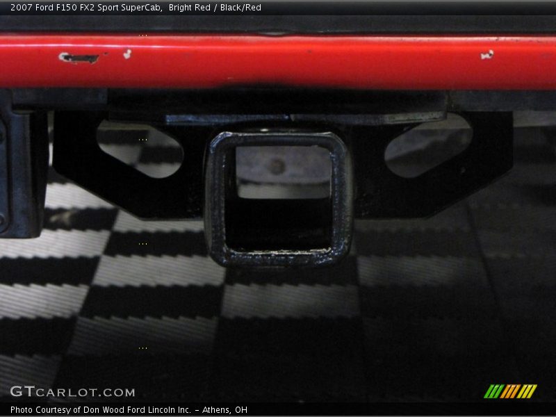 Bright Red / Black/Red 2007 Ford F150 FX2 Sport SuperCab
