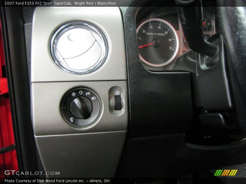 Bright Red / Black/Red 2007 Ford F150 FX2 Sport SuperCab