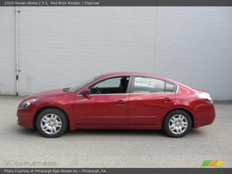 Red Brick Metallic / Charcoal 2009 Nissan Altima 2.5 S