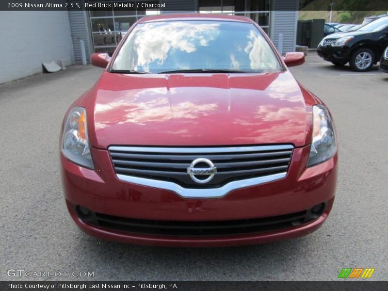 Red Brick Metallic / Charcoal 2009 Nissan Altima 2.5 S