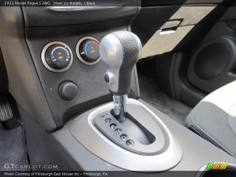 Silver Ice Metallic / Black 2011 Nissan Rogue S AWD