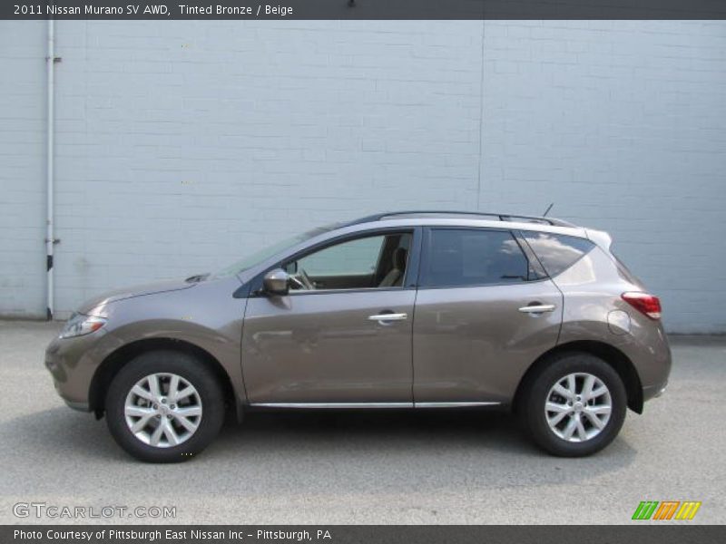 Tinted Bronze / Beige 2011 Nissan Murano SV AWD
