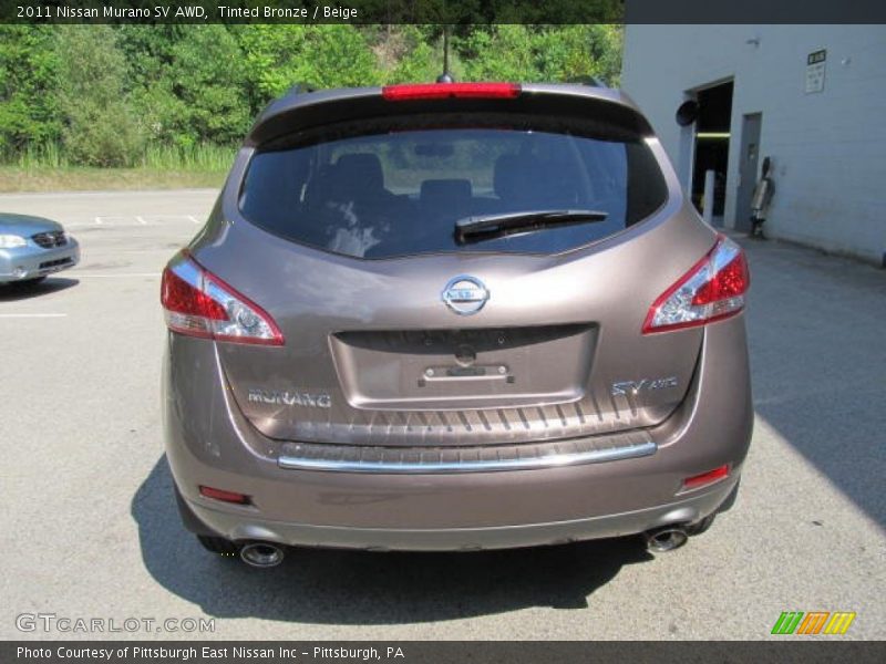 Tinted Bronze / Beige 2011 Nissan Murano SV AWD