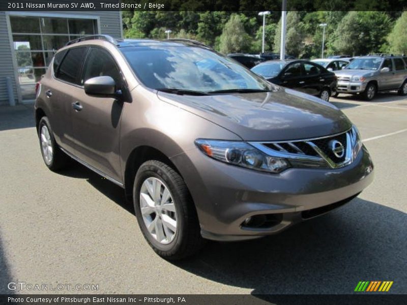 Tinted Bronze / Beige 2011 Nissan Murano SV AWD