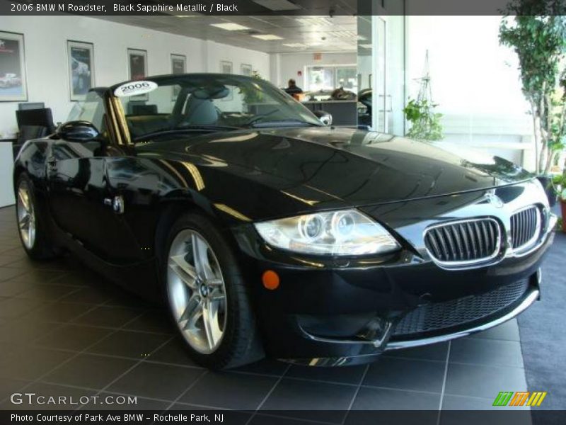 Black Sapphire Metallic / Black 2006 BMW M Roadster